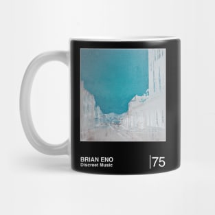 Discreet Music / Original Minimalist Graphic Artwork Design Mug